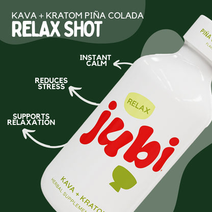Piña Coolada Relax Kava + Kratom Shot