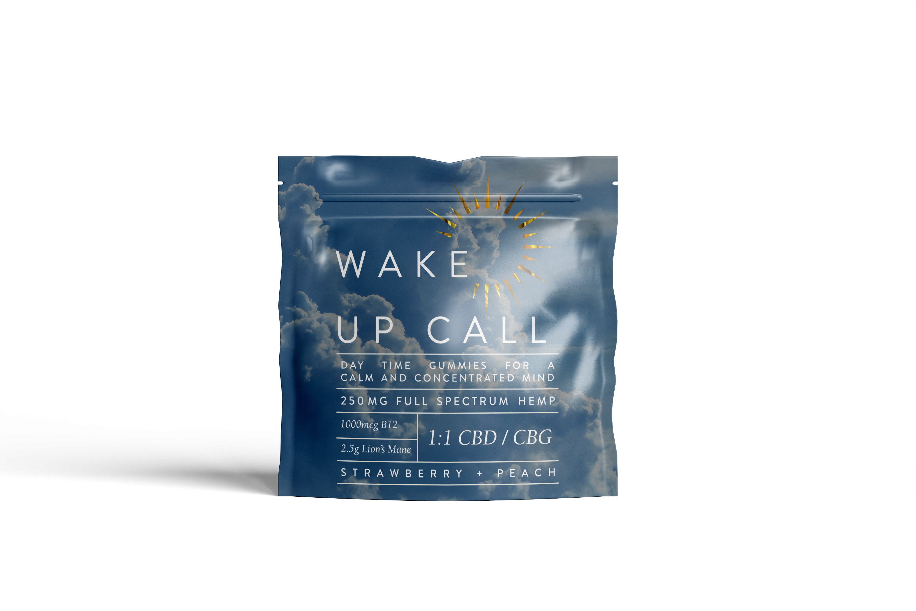 Wake Up Call CBD/CBG Day Time Gummies