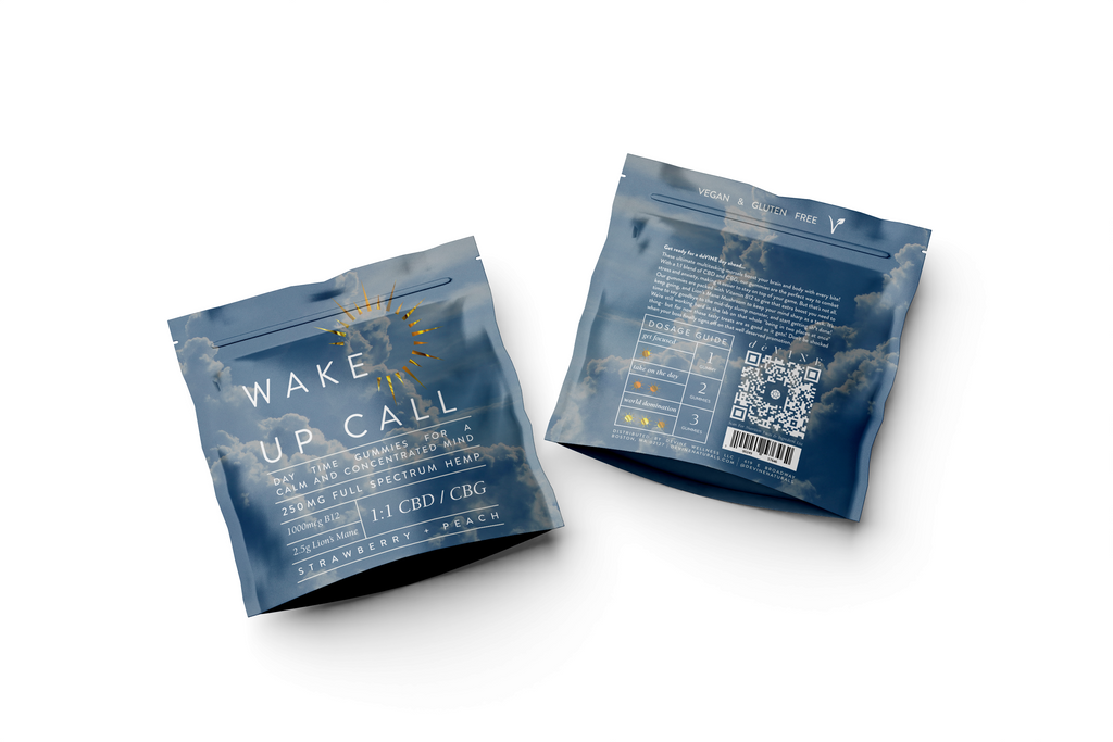 Wake Up Call CBD/CBG Day Time Gummies