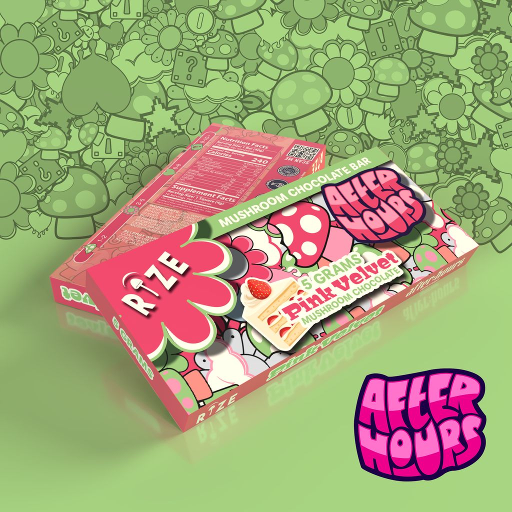 After Hours X Rize Chocolate Bars