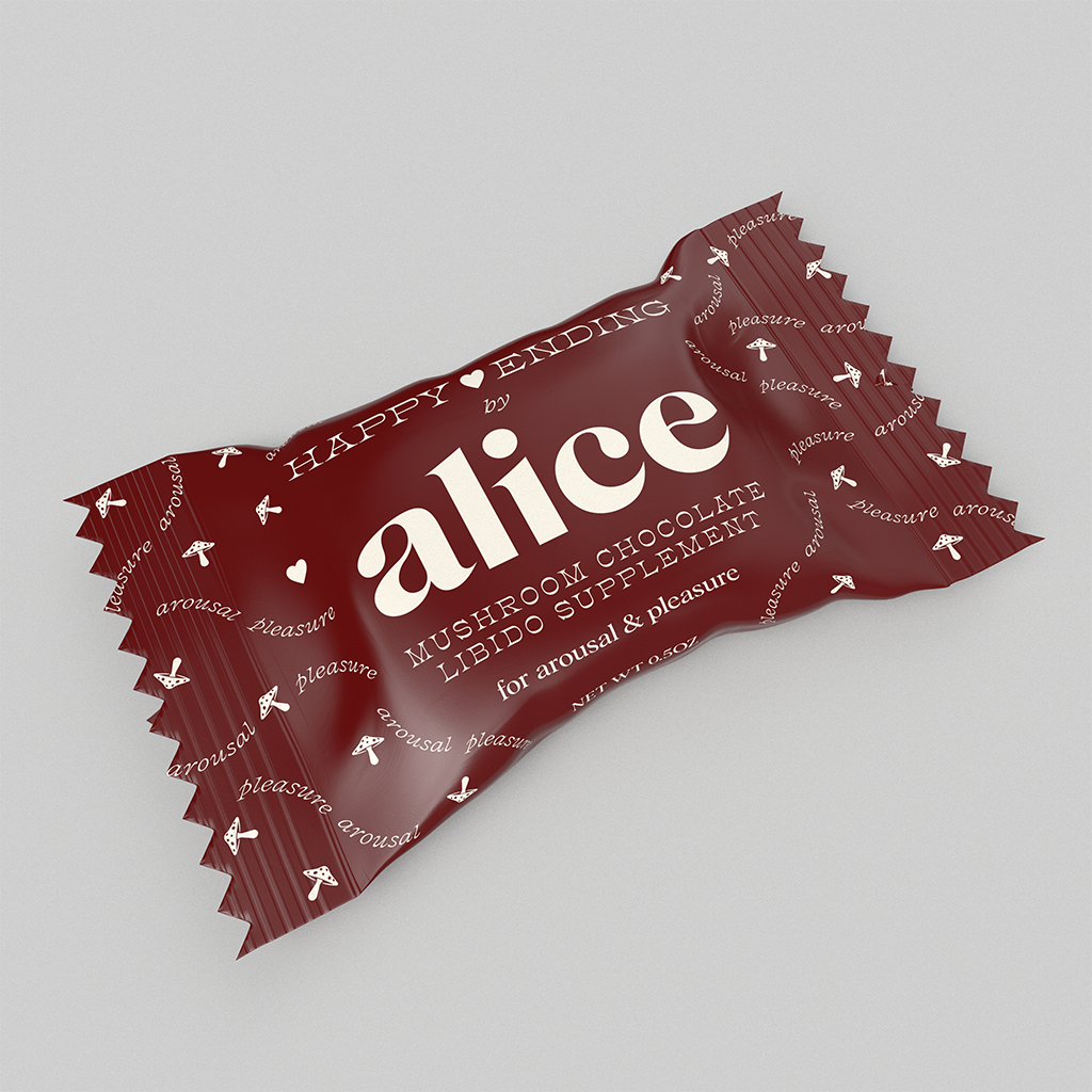 Happy Ending Mushroom Chocolate Singles