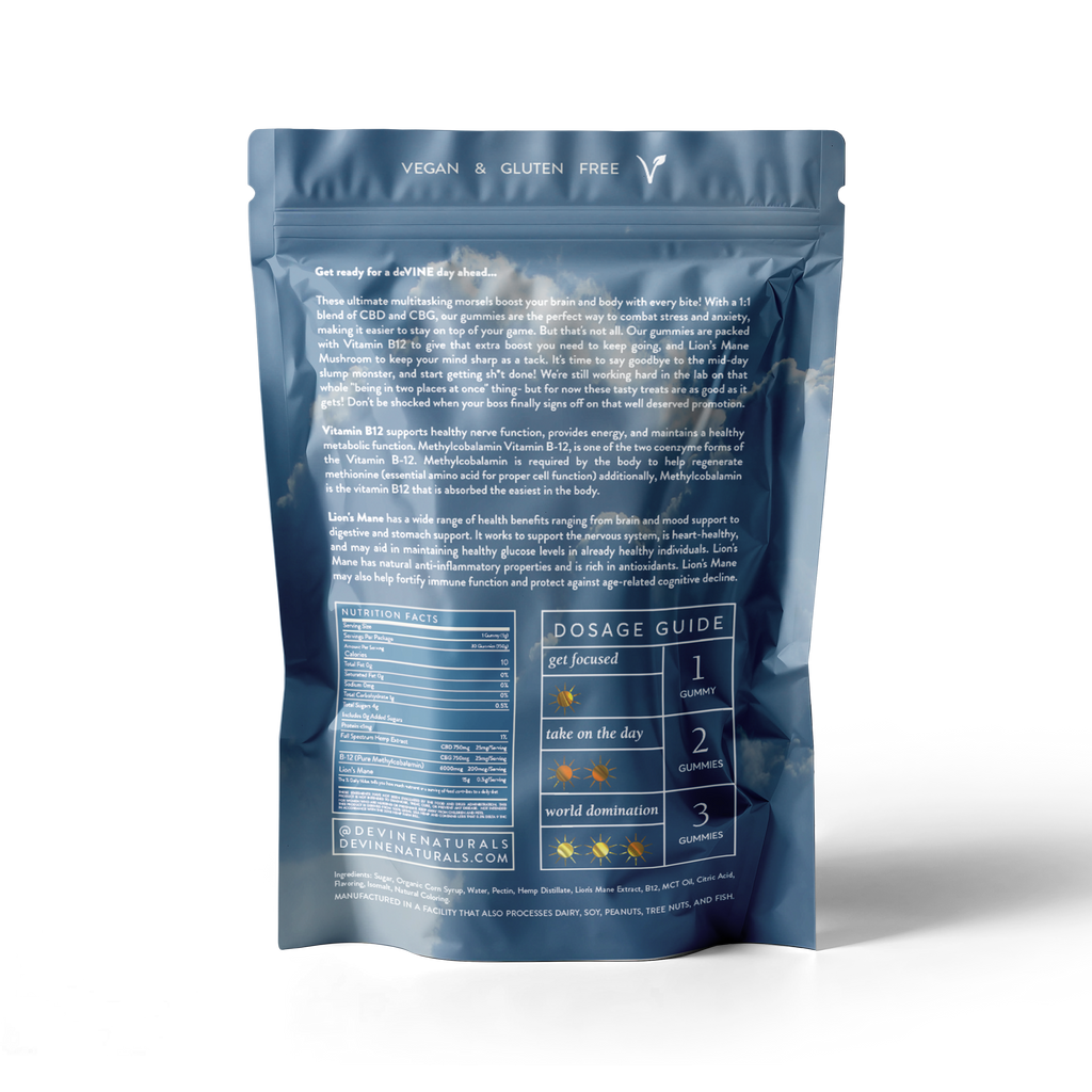 Wake Up Call CBD/CBG Day Time Gummies