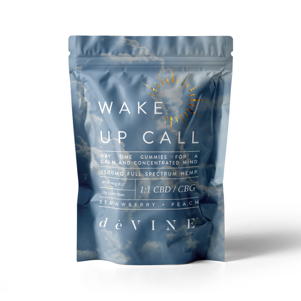 Wake Up Call CBD/CBG Day Time Gummies