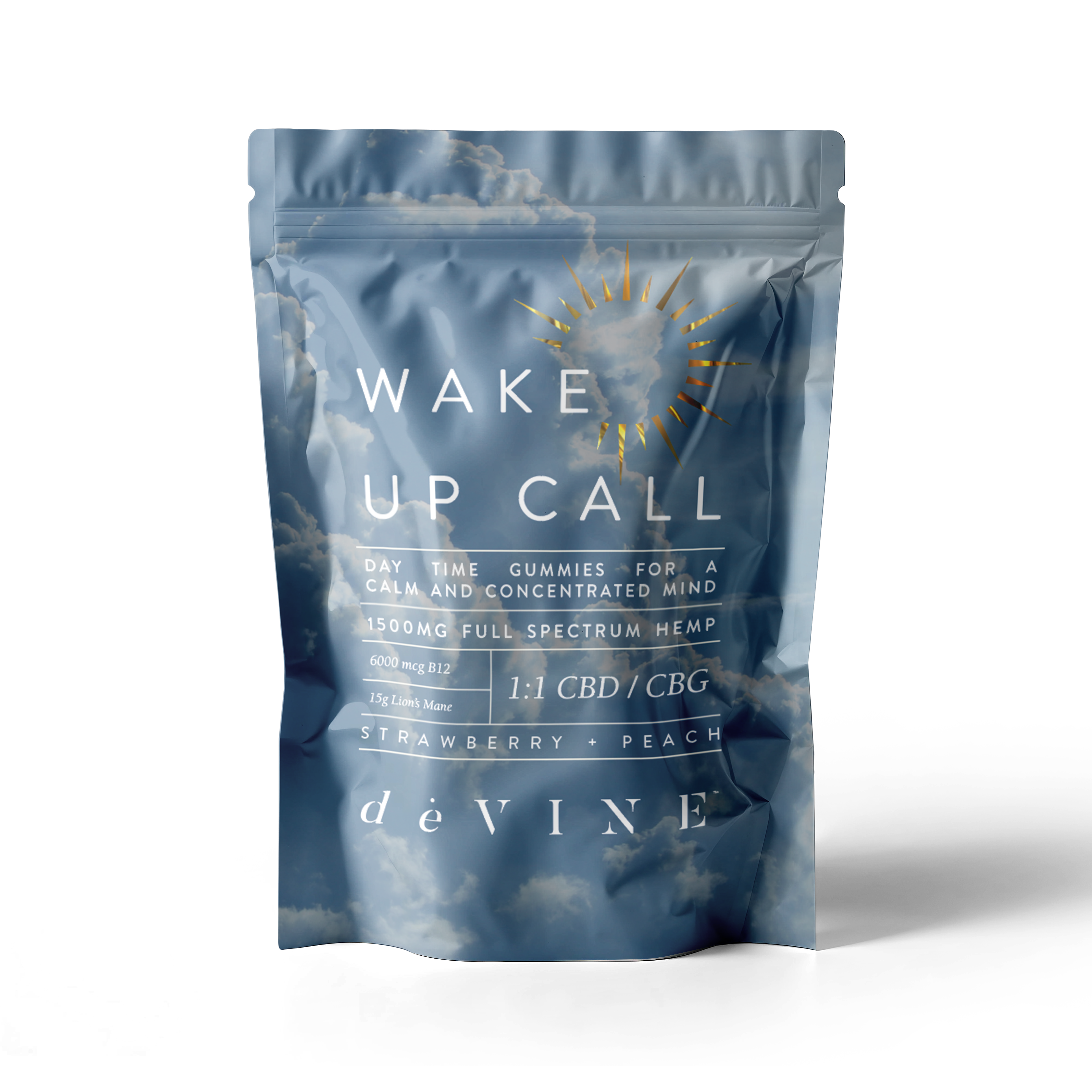 Wake Up Call CBD/CBG Day Time Gummies